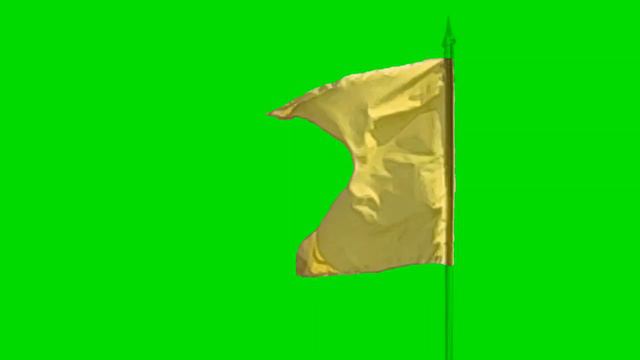 Yellow Flag Green screen | No copyright AV studios смотреть онлайн