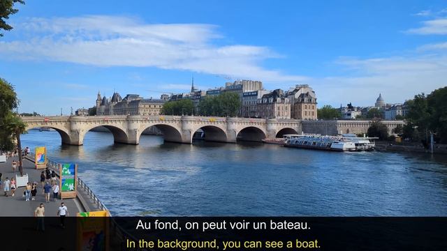 Easy French Listening Practice in Paris | (FR/EN Subtitles) Vlog Paris смотреть онлайн