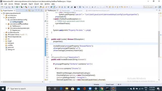 Selenium WebDriver Java Framework From Scratch - Session 1 смотреть онлайн