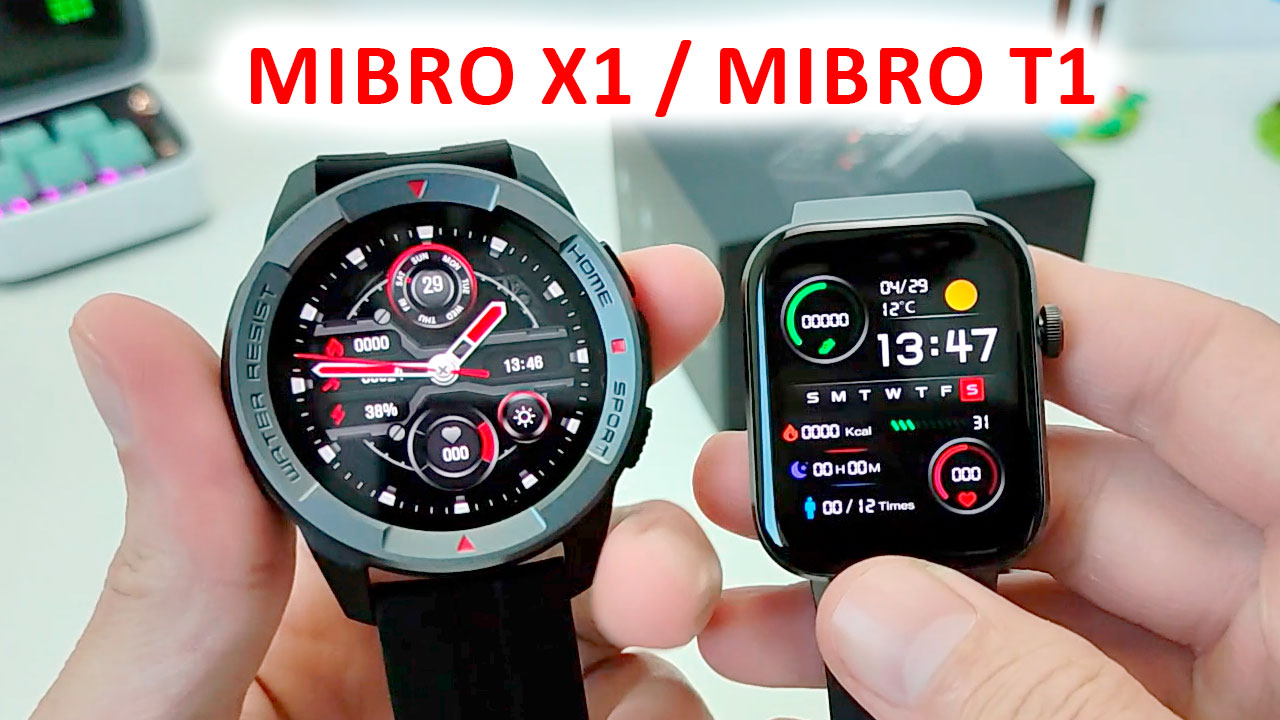 ⌚  СМАРТ ЧАСЫ Mibro X1 и Mibro T1