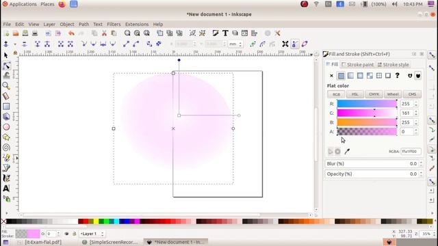 SSLC IT Practical Exam 2021 - Qn:2 Glob in Inkscape 2 смотреть онлайн
