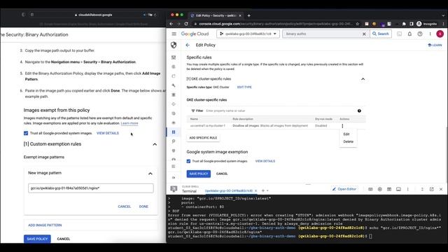 Qwiklabs | Google Kubernetes Engine Security: Binary Authorization [GSP479] смотреть онлайн