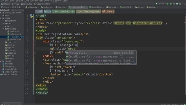 Display message in django смотреть онлайн