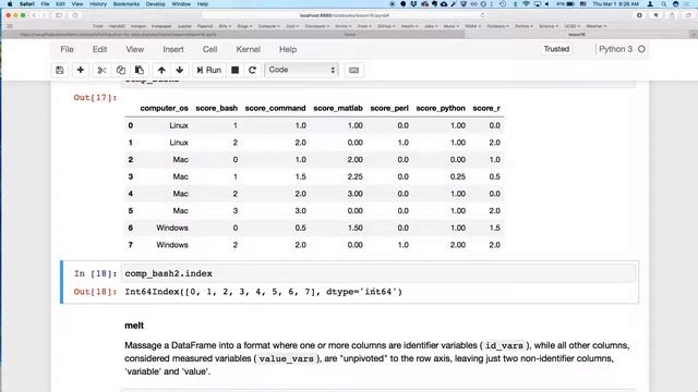Python for Data Analysis 2018 - Lesson 16 (2/4) смотреть онлайн