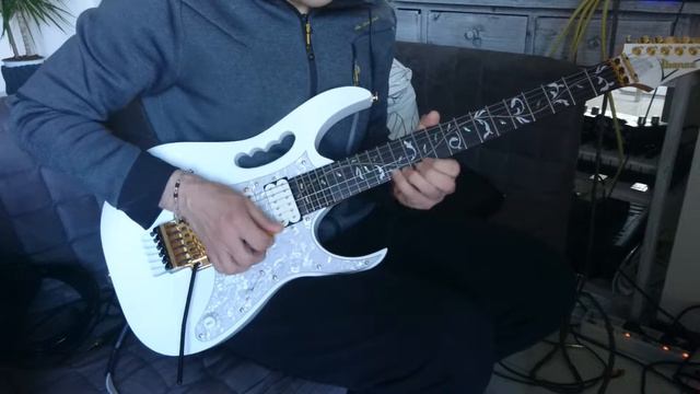 Ibanez Jem Steve Vai 7v Wh improvisation смотреть онлайн