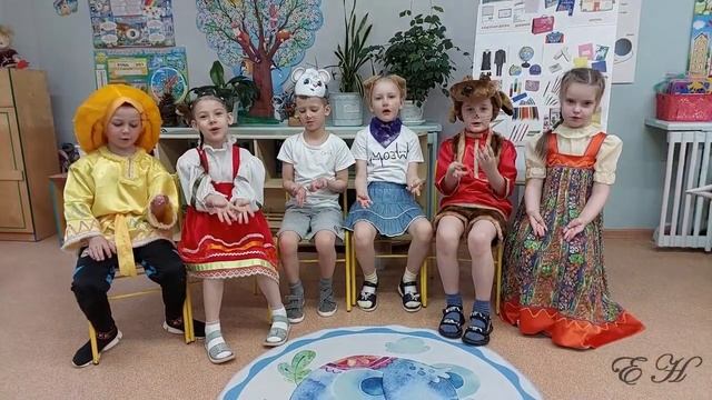 Скоро в школу - Пальчиковая гимнастика смотреть онлайн