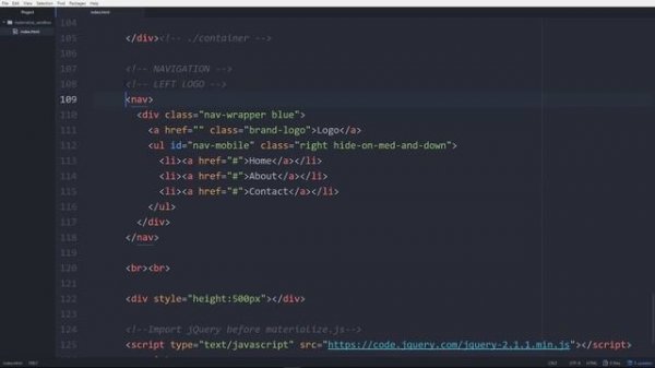 Materialize CSS Crash Course [Part 1]