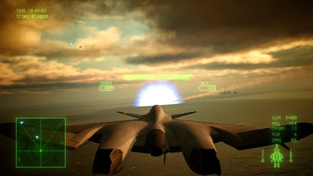 Ace Combat 7 - Using Fenrir's LSWM on Ten Million Relief Plan смотреть онлайн