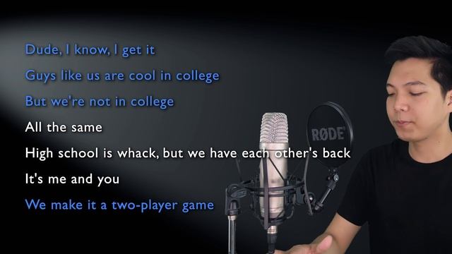 Two Player Game (Michael Part Only - Karaoke) - Be More Chill смотреть онлайн