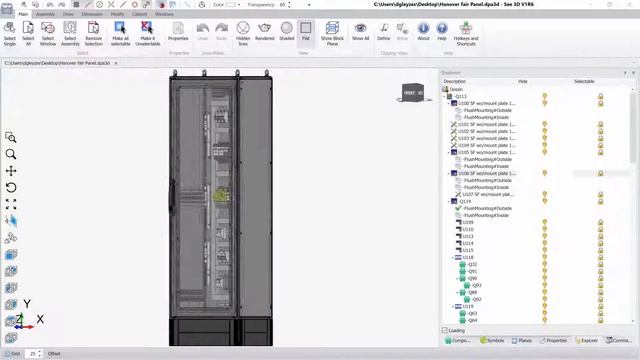 3D Panelbuilder from Schneider Electric - amazing! смотреть онлайн