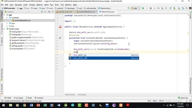 How to Create Wifi Controller App in Android Studio смотреть онлайн