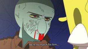 Suponjibobu Anime Ep #1: Bubble Bass Arc Russian Dub | Аниме Губка Боб Русская Озвучка