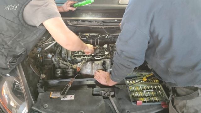 Замена сальников под форсунками Citroen c4 picaso 1.6 hdi смотреть онлайн