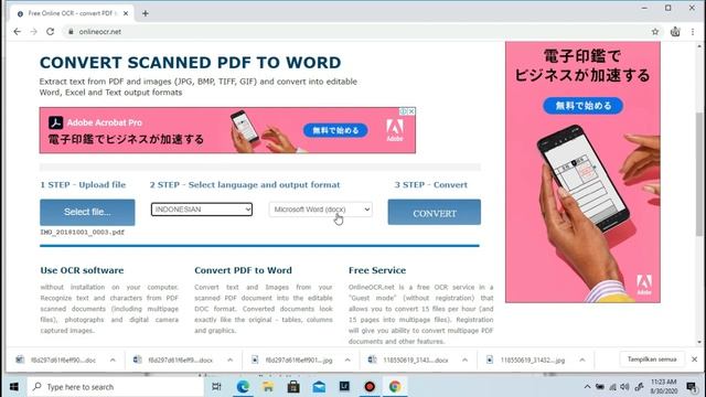 Cara Mengubah Hasil Scan ( IMG, TIF, PDF dll ) Menjadi File Ms Word смотреть онлайн