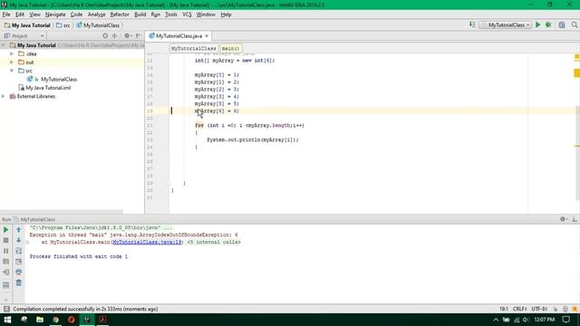 Learn Java Tutorial #2 (Arrays, Methods) смотреть онлайн