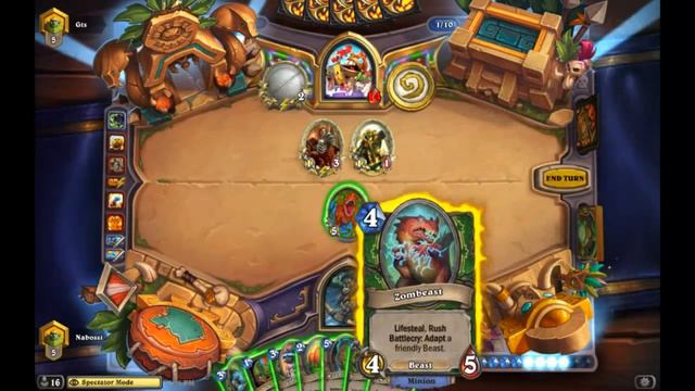 [Rastakhan's Rumble Day 3]Deathrattle Hunter Coaching Session w/Nabossi [Hearthstone] смотреть онлайн