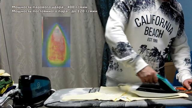 Парогенератор Polaris PSS 7510K: утюг с функцией отпаривания смотреть онлайн