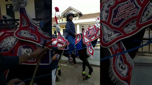 Bos kecil asyik naik kuda renggong cep sulam... смотреть онлайн