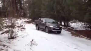 Mitsubishi L200  Бездорожье  Тест Драйв
