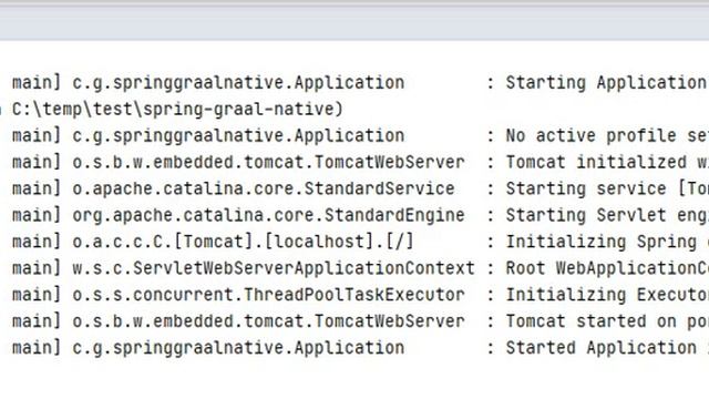 Testing Spring boot 2.4 compiled with graal смотреть онлайн