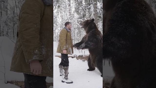 Не показывайте это видео иностранцам? Медведь Том и Трухачев Сергей