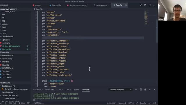 Dockerizing a Rails Development Environment - Demo смотреть онлайн