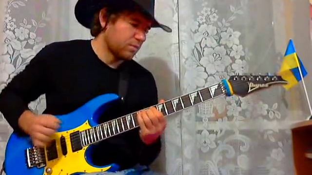 Joe Satriani Just Like Lightnin (cover) BOSS GT-100 Sound Patch