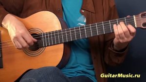 Поручик Голицын разбор как играть на гитаре упрощённый вариант