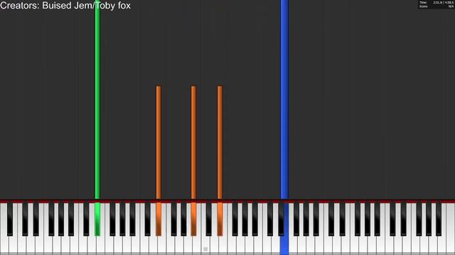Undertale Hopes and dreams/save the world black midi piano смотреть онлайн