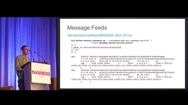 Monitor BGP using open source OpenBMP and Apache Kafka смотреть онлайн