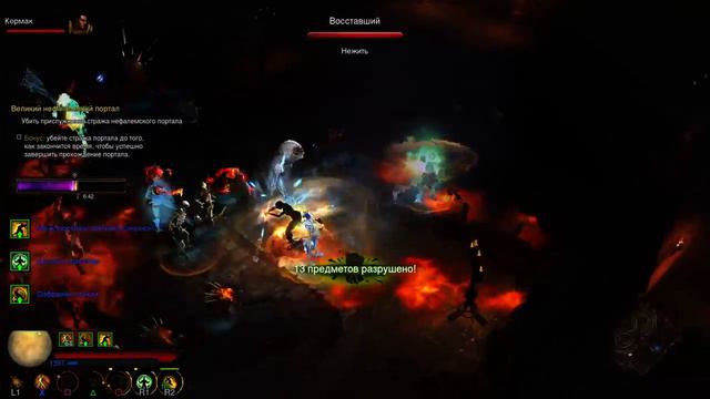 Diablo III: Reaper of Souls [S13] Monk Sunwuko Templest Rush / 100 GR / p1400 смотреть онлайн