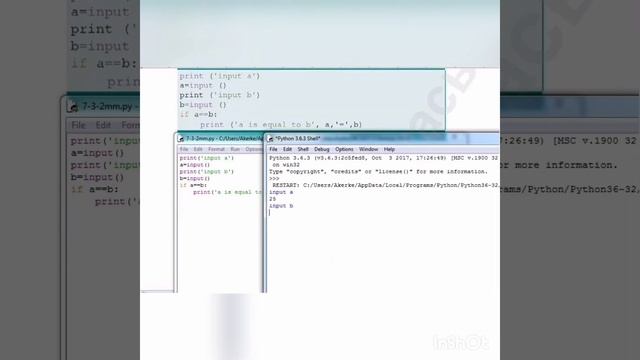 ТАРМАҚТАЛҒАН АЛГОРИТМДЕРДІ ПРОГРАММАЛАУ. 7-сынып 3-тоқсан 20-тақырып. Python тілінде программалау. смотреть онлайн