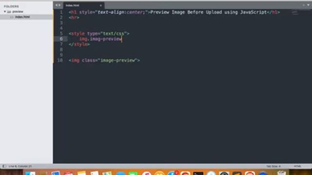 How to preview image before upload using JavaScript ? смотреть онлайн