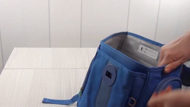 Обзор детского школьного каркасного рюкзака с ортопедической спинкой от Xiaomi MITU - 13L смотреть онлайн