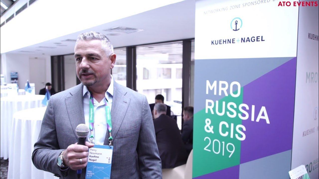 Perry Neumann, Kuehne + Nagel At The MRO Russia & CIS 2019