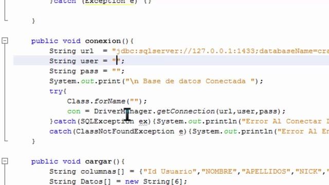 Conectar Java con Mysql, Oracle y SQL Server [Base de datos] [Codigo] [Crazy-Developers] смотреть онлайн