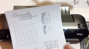 Фольгирование с помощью ламинатора