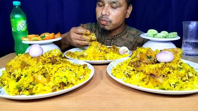 SPICY CHICKEN BIRYENI. CHICKEN MASALA. GREEN Chilli. EATING SHOW BD Bangla Food Anower смотреть онлайн