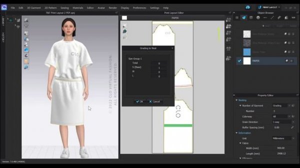 How to Print Your Pattern | CLO 3D Design Tutorial