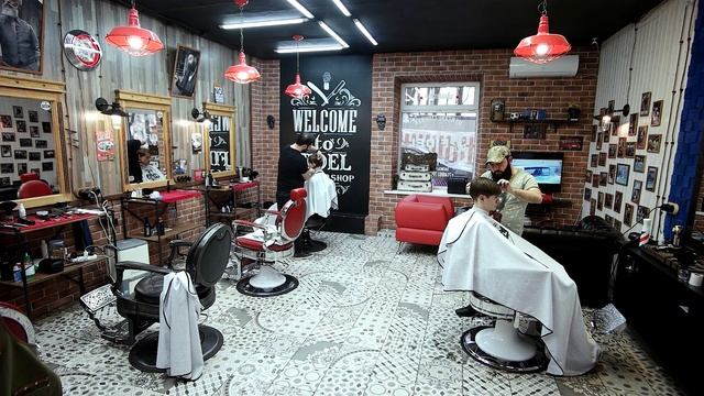 Barbershop FIDEL Shabolovka// музыка для барбершопа// Music For Barbershop