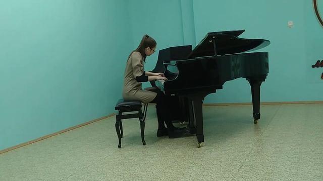 Г.Мушель Концертный этюд смотреть онлайн