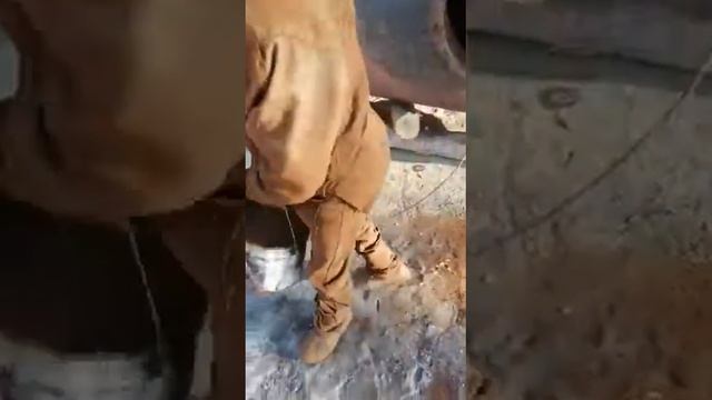 Наш подводник Серега, чистит бочку??? смотреть онлайн
