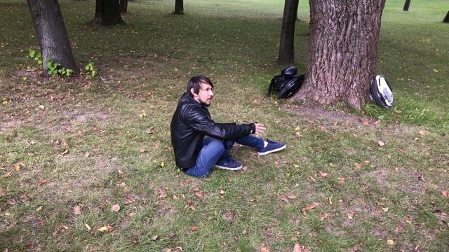 На моноколесе: Техника падения, часть 1. Падения назад. смотреть онлайн