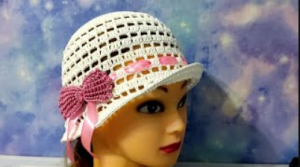 ПАНАМА, ШЛЯПКА БЫСТРО, ПРОСТО И ЛЕГКО НА ЛЮБОЙ РАЗМЕР.  ПАНАМКА крючком ДЛЯ НАЧИНАЮЩИХ. (720p)