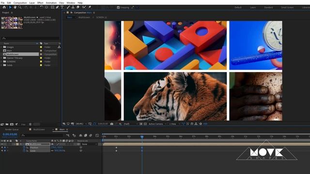 Create Dynamic Multi screen Animation in After Effects Tutorial смотреть онлайн