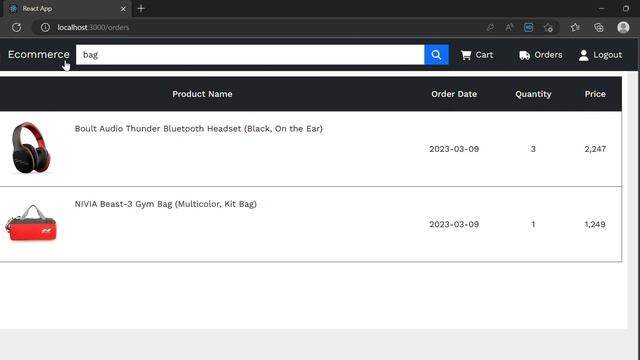 Ecommerce Website Demo | React, Spring Boot, MySQL смотреть онлайн