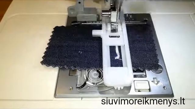 Kilpų apsiuvimas su JUKI siuvimo mašina смотреть онлайн