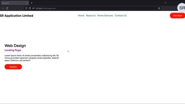 Create Web Design in HTML and CSS || SR App Ltd || @srappltd || HTML tutorial beginner смотреть онлайн
