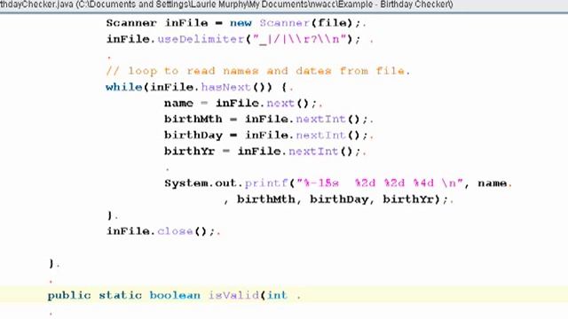 Birthday Checker смотреть онлайн