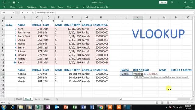 VLOOKUP And HLOOKUP in MS Excel | Advance Vlookup And Hlookup смотреть онлайн